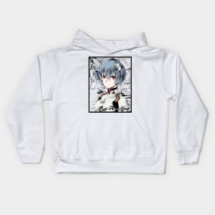 Rei Ayanami Kids Hoodie